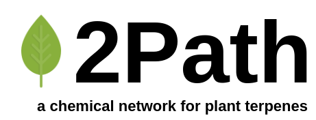 2Path: a chemical network for plant terpenes
